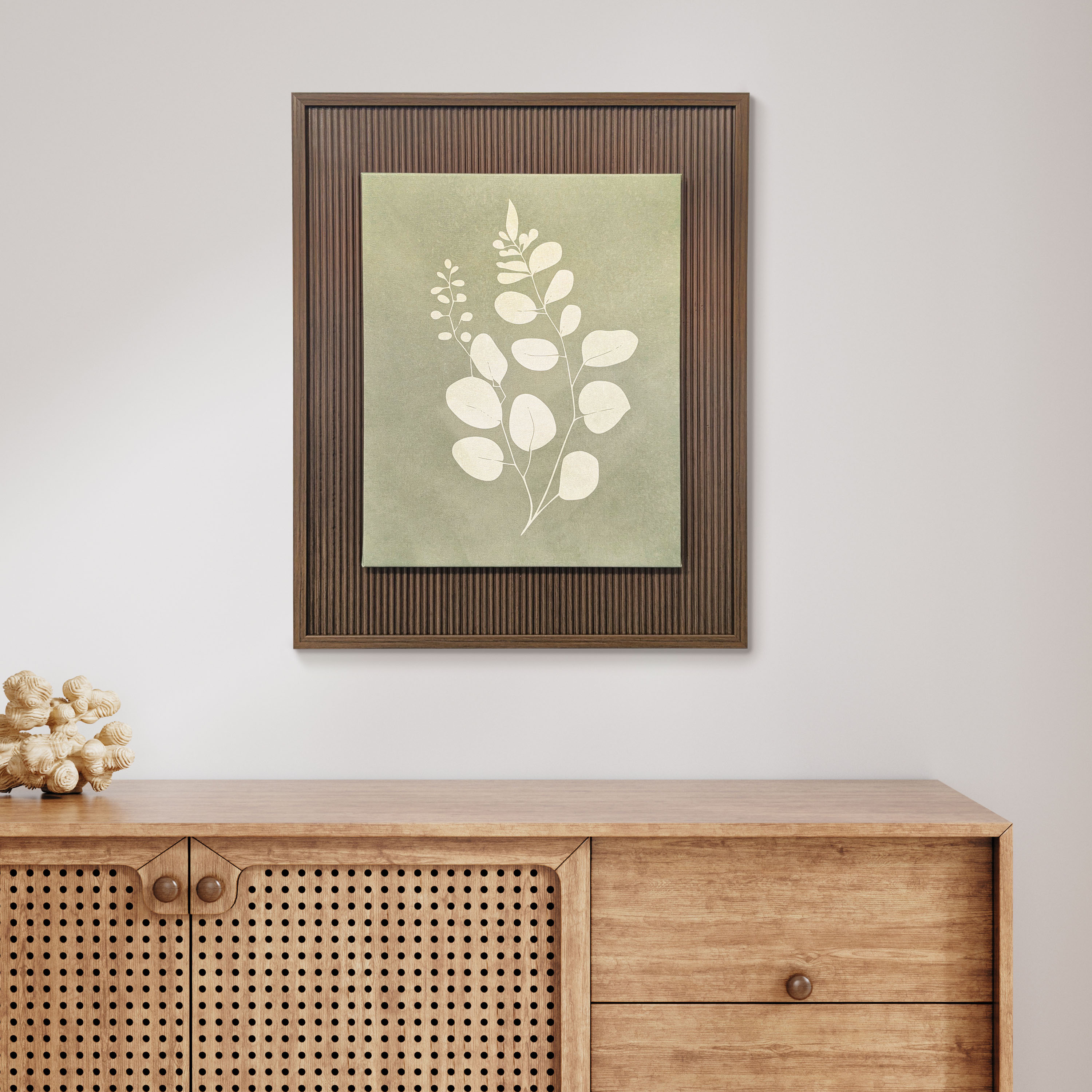 Bradley & Ballard 16X20 Eucalyptus Printed Wall Art on Canvas for Living Room, Bedroom, Dining Room and Office