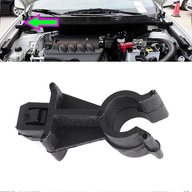 Clamp Clip Hood Rod Replacement 65722-EB300 Bonnet Support Clip Car Accessories For Nissan Qashqai Easy To Installation