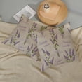 thumbnail image 5 of Spring Flower Pillow Covers 18x18 Purple Floral Farmhouse Decor Throw Pillows Case for Couch Lavender Seasonal Pillowcase Outdoor Decorative Cushion Case for Sofa Bed Decorations Set of 2, 5 of 6