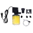 thumbnail image 2 of Aquarium Fish Tank Filter, Submersible Aquarium Filter Aquarium Filter in Tank Filter Internal Filter Fish  Filter Power Filter for Fish Tanks, Aquariums, Ponds, 2 of 7