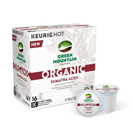 UPC 611247350911 product image for Green Mountain Coffee Organic Sumatra Aceh Coffee Keurig Single-Serve K-Cup pods | upcitemdb.com