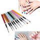 thumbnail image 4 of 10 cepillos para uñas de gel, juego de cepillos para uñas de gel, juego de cepillos para uñas para gel ultravioleta. Afortunado Sencillez, 4 of 5