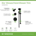 thumbnail image 4 of Symmons 3595BSTN15TRM Dia Hydromersion Pressure Balanced Shower System - Nickel, 4 of 7