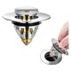 thumbnail image 3 of Bathtub Stopper Sink Drain Filter Universal Basin Drain with Drain Filter for Sink Kitchen Sink Bathroom Bathtub Flap Stopper 34-38mm Fontainebleau Si, 3 of 4
