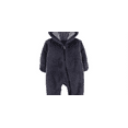thumbnail image 2 of Carter's Boy's Bear Sherpa Bunting Suit Blue Size 3MOS, 2 of 3