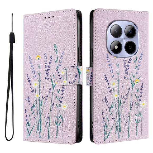 FOXDOCK Funda Tipo Cartera para Xiaomi Redmi Note 15 5G con Soporte y Correa – Diseño de Patrones Lindos