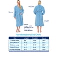 thumbnail image 6 of TowelSelections Women's Robe Cotton Terry Cloth Kimono Soft Bathrobe X-Small/Small Navy, 6 of 6