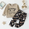 thumbnail image 2 of Newborn Boy Outfits 3 Months to 3 Years Round Neck Baby Sweatshirts Pants Summer Outfits 12 Month Boy Clothes, 2 of 9