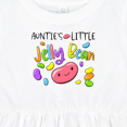 thumbnail image 4 of Inktastic Aunties Little Jellybean Cute Easter Candy Girls Baby Dress, 4 of 5