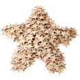 thumbnail image 1 of Estrellas de madera para manualidades y decorar, colores naturales, ideal como decoración de Navidad, decoración de mesa, decoración para esparcir, 1 of 5