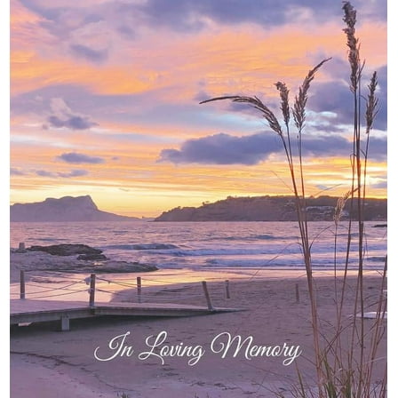 Funeral Guest Book, "In Loving Memory" Memorial Service Guest Book, Condolence Book, Remembrance Book for Funerals or Wake: HARD COVER. A lasting keep (Hardcover)