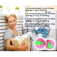 thumbnail image 4 of Pet Hair Remover for Laundry-Reusable Laundry Drying Ball to Rremove Pet-Applied Hair On Clothes.(12Pack, Red Green), 4 of 7