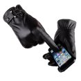 thumbnail image 2 of Leather Motorcycle Gloves Full Gauntlet With Mobile Phone Touchscreen, 2 of 3