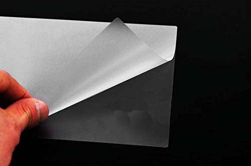 INTBUYING 12*18inch PVC Photo Clear Thermal Laminating Pouch Film 100 Sheets/Pack