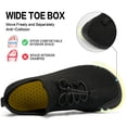thumbnail image 3 of Ecetana Women's Minimalist Walking Shoes Wide Toe Barefoot Shoes Casual Sneakers Breathable Slip On Shoes, 3 of 7
