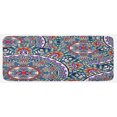 thumbnail image 1 of Vintage Kitchen Mat, Abstract Graphic Ornamental Hand Drawn Art with Circular Floral Motifs, Plush Decorative Kitchen Mat with Non Slip Backing, 47" X 19", Multicolor, by Ambesonne, 1 of 1