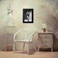 thumbnail image 4 of Vintage Muscle Men 13x18 Black Modern Framed Museum Art Print Titled - Bodybuilders Shadowed Front and Partial Right Profile, 4 of 5