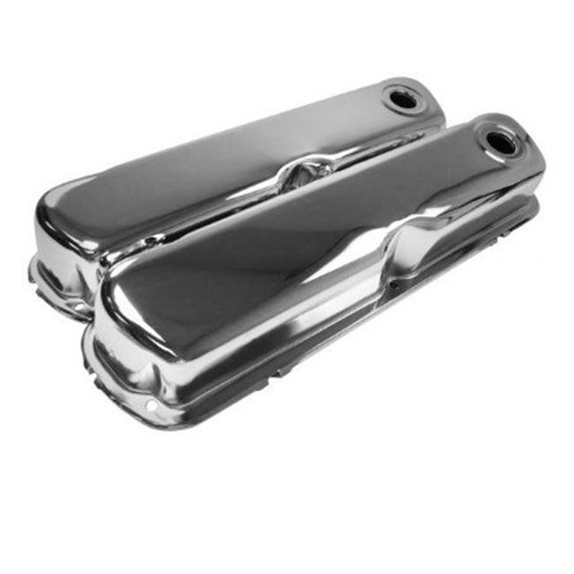 R9237 Couvercles de Soupape en Acier de 3,5 Po&44; Chromé