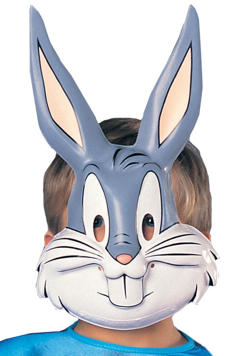 Looney Tunes Bugs Bunny Costume Mask Child