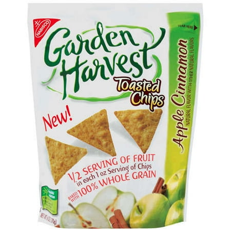 Nabisco Toasted Chips: Apple Cinnamon Garden Harvest, 6 oz