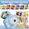 thumbnail image 5 of Sanmadrola Kids Camera Selfie Camera for Kids Christmas Birthday Festival Gifts for Girls Age 3-9 HD Digital Video Cameras for Toddler Portable Toys for 3-8 Year Old Girl with 32GB SD Card, Blue, 5 of 9
