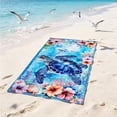 thumbnail image 4 of Bcylexb Colorful Floral Beach Towels, 20"x 40" Soft Absorbent Quick Dry Lightweight Summer Towels for Swimming Pool Beach Shore, 4 of 6