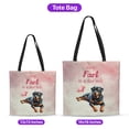 thumbnail image 5 of Every Fart is Love Note Rottweiler Guilty Face Happy Valentine's All Over Print 3D Canvas Tote Bag Rottie Dog Lover Gifts Idea Reusable Handbag - 01016, 5 of 5