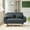 Dark Grey, variant on Sobaniilo 47" Small Modern Loveseat Sofa, Mid Century Linen Fabric 2-Seat Sofa Couch Tufted Love Seat with Back Cushions and Tapered Wood Legs for Living Room, Bedroom and Small Space (Dark Gray)