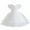 White, variant on Odeerbi Kids Dress Toddler Girls Princess Dresses Tulle Dress Middle-aged Children's Sleeveless Embroidery Mesh Gauze Dress Blue