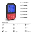 thumbnail image 2 of ZOUSSIQI Wireless Thermometer 4 probes Instant Read Waterproof Cooking Meat Temperature Meter JU316-79965, 2 of 8