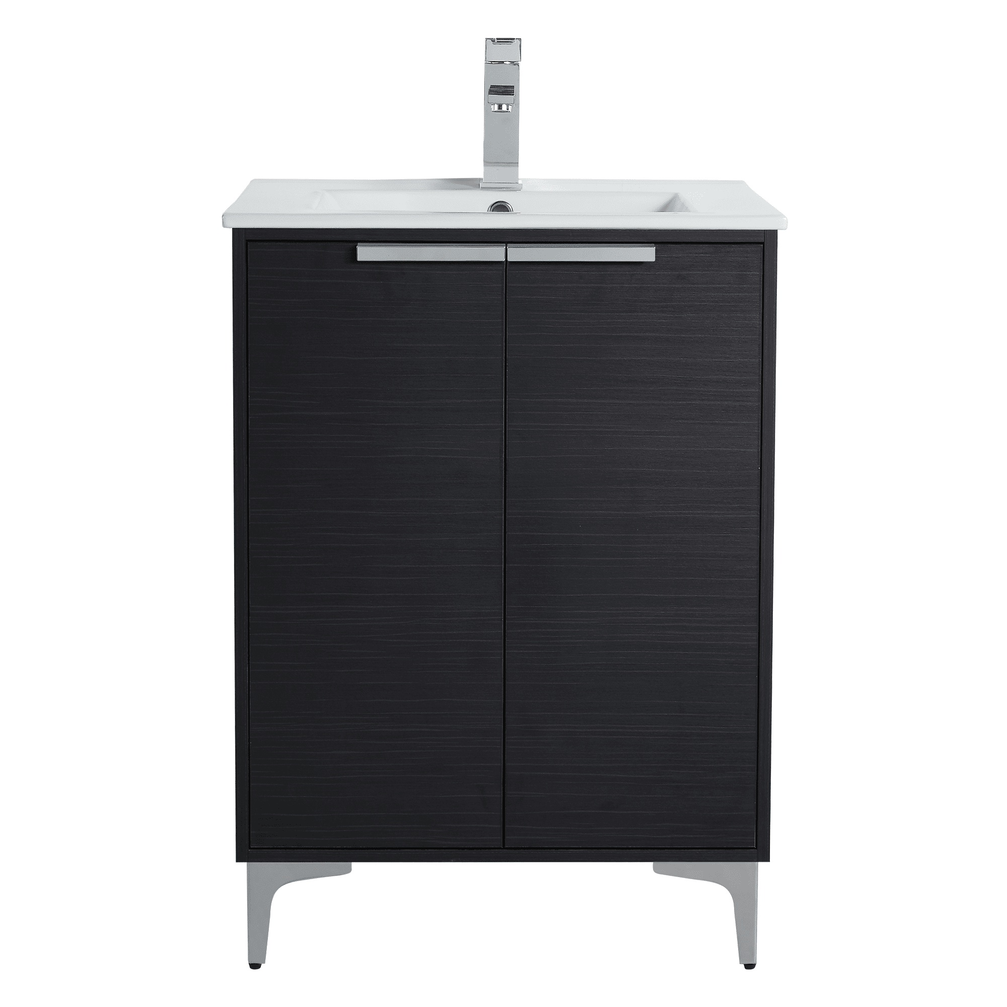 Fine Fixtures Wilmington 24 Inch Bathroom Vanity With Sink - Fully Assembled Bathroom Sink Cabinet, Bathroom Vanities, Wood Bathroom Vanity, Small Bathroom Sink Cabinet, 24 Bathroom Vanity With Sink