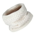 thumbnail image 2 of TEHAUX Thick Knit Loop Scarf Winter Outfit Unisex 1Pack, 2 of 3