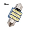 thumbnail image 1 of 1Pcs 31Mm Car Led Dome Light Reading Light Double Tip 21Smd License Plate Light White, 1 of 10