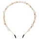 thumbnail image 1 of 1 diadema de aleación con diseño de estrella de mar y perla para mujer, atractiva diadema de boda, 1 of 7