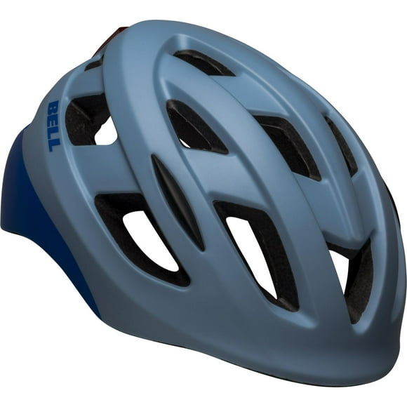 Casque de vélo Bell Sports Nixon avec lumière pour jeunes Bleu/Gris Convient 54-58cm