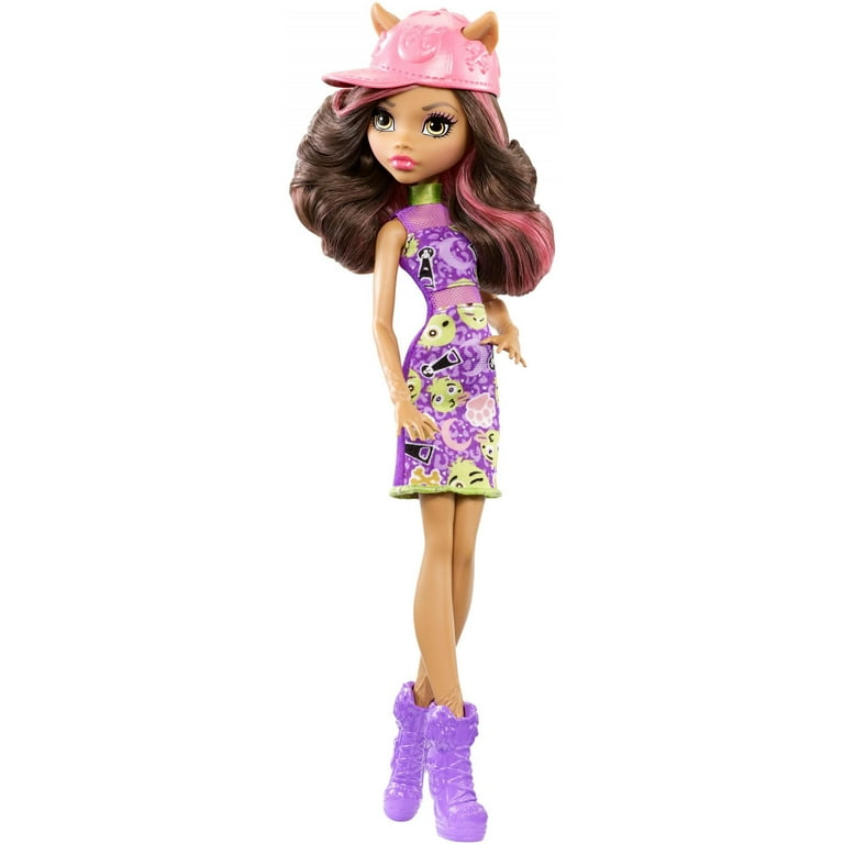 モンスターハイ(*´艸｀*)クラウデーン♥ Monster High Emoji Clawdeen Wolf Doll - Walmart.com
