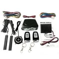 thumbnail image 1 of Car SUV switch keyless entry engine start alarm system with vibration sensor button remote start stop automatic anti-theft system, 1 of 8