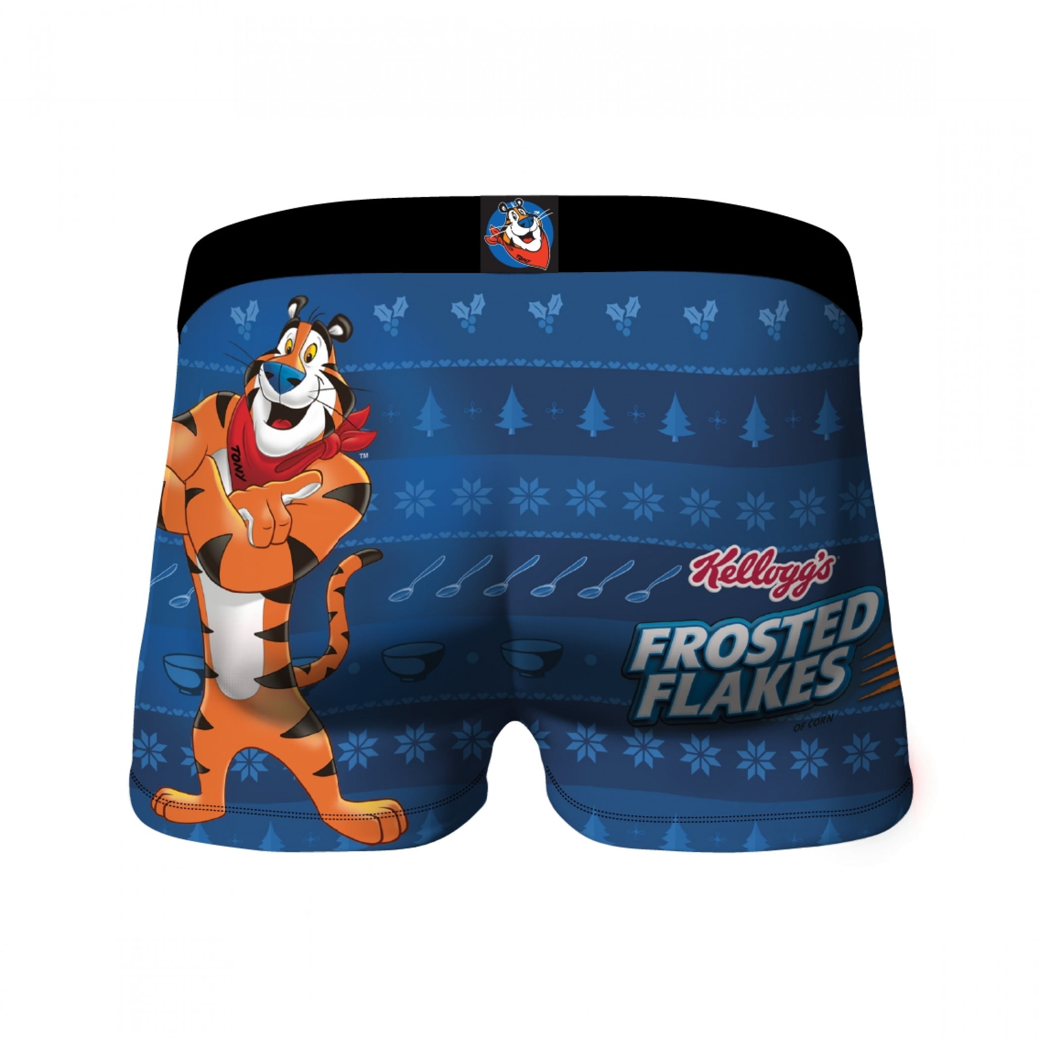 Frosted the Flakes Tony the Tiger Holiday Men's Underwear Boxer  Briefs-XXLarge (44-46)