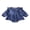 Blue, variant on Cjfdfy Newborn Baby Girl Denim Button bow Romper Ruffle Long Sleeve Doll Collar Bodysuit Cute Infant Blue Jean Dresses Fall Winter Clothes 0-18 Months