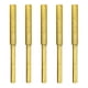 thumbnail image 1 of Juego de 5 limas de amolar con revestimiento de diamante y cabezales de piedra (4 mm dorados), 1 of 7
