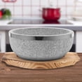 thumbnail image 4 of Luxshiny 1 Set Pots For Cooking Korean Stone Bowl With Wood Base Kitchen Use, 4 of 6