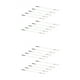 thumbnail image 1 of 20 Piezas De Pesca Barbless Ganchos De Pesca Apiladores De cabellero Gancho, 1 of 9