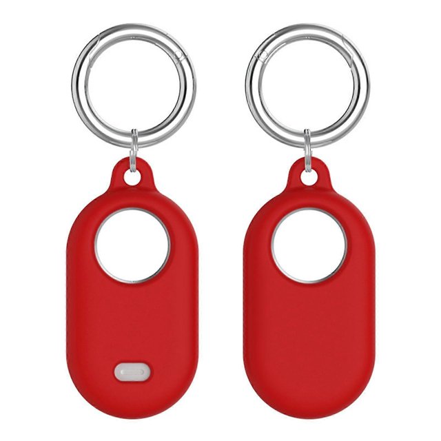 For Samsung Galaxy Smart Tag2 Tracker Case, Tracking Device Protective Cover Water And Dust Resistant, Scratch Resistant With Ring
