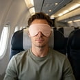 thumbnail image 6 of Dongrere Soft Breathable Sleep Eye Mask, Light Blocking Blindfold for Sleeping Travel Nap Night Rest Use, 5x26.7 Inch, Pink, 6 of 6