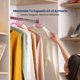 thumbnail image 5 of Ganchos de Plastico Premium SereneLife, Antideslizantes, Ahorradores de Espacio, Duraderos y Resistentes, para Camisas, Suéteres, Sudaderas, Abrigos, Pantalones y Vestidos, Rosa, Pack 100, 5 of 7