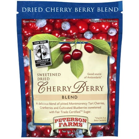 Peterson Farms: Sweetened Dried Cherry Berry Blend, 5.5 oz