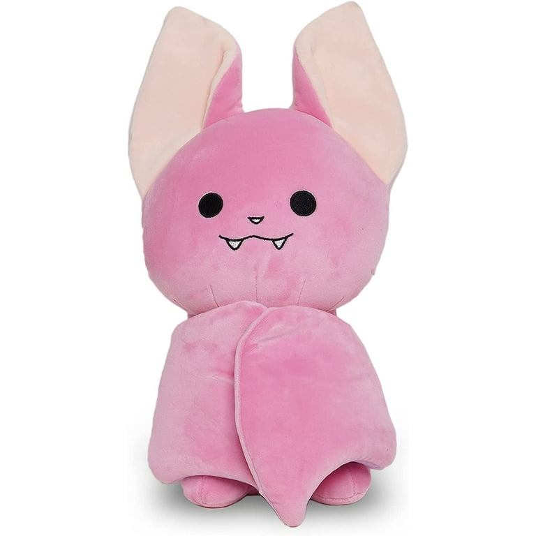 Avocatt Pink Bat Stuffed Plush 10 Inches Stuffed Bat Plushie Plushy and Squishy Toy Goth Stuffed Animal