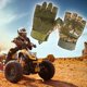 thumbnail image 4 of Guantes de moto unisex, de medio dedo, para ciclismo con pantalla táctil y agarre antideslizante, con protección antigolpes para carreras de carretera y actividades al aire libre., 4 of 4