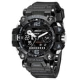 thumbnail image 3 of SMAEL Sport Quartz Watches For Men Military Digital-Analog Dual Display Wristwatches Male Waterproof Back Light LED Alarm Clock, 3 of 15