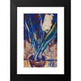 thumbnail image 2 of Christian Rohlfs 17x24 Black Modern Framed Museum Art Print Titled - White Hyazinth (1916), 2 of 5